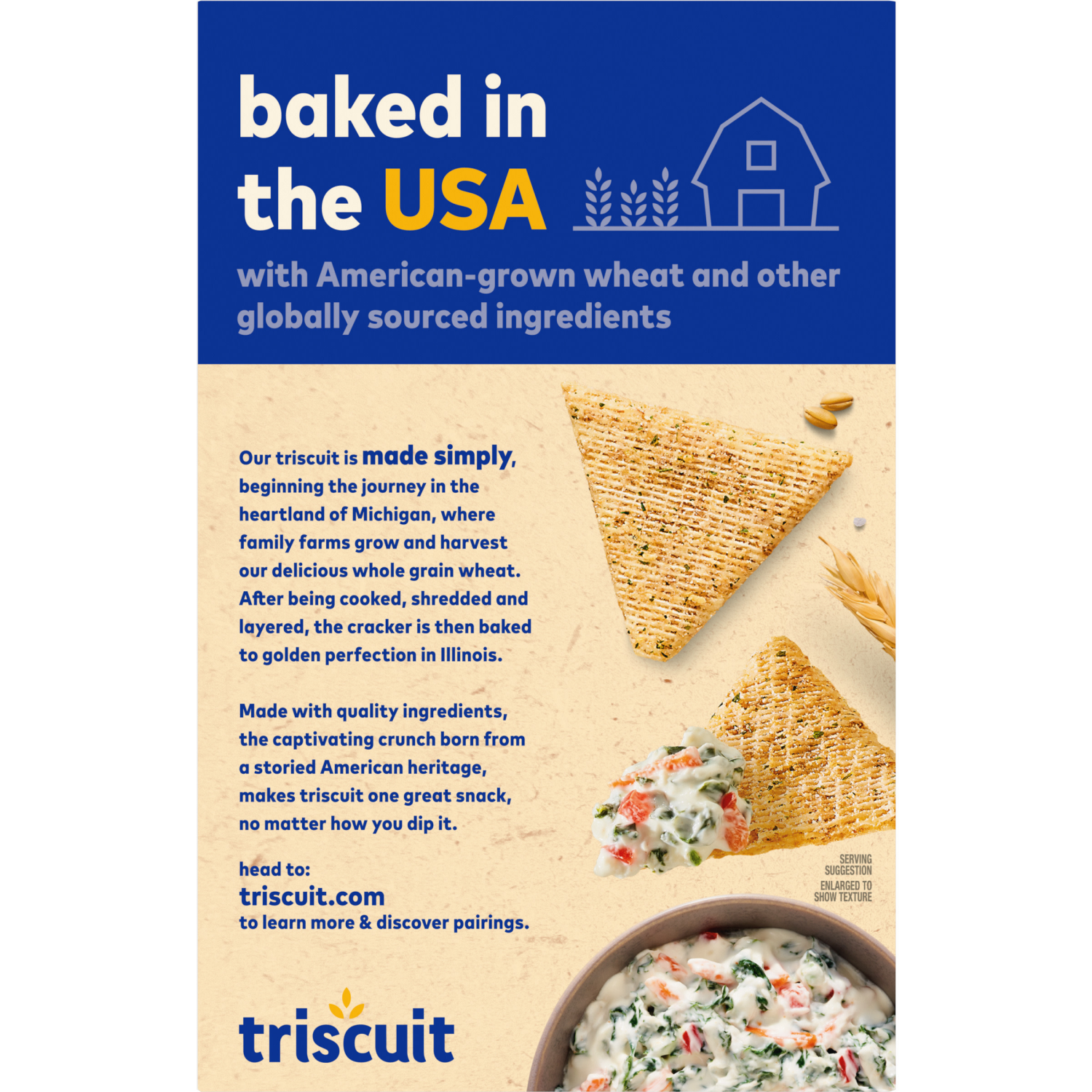 slide 8 of 8, Triscuit Thin Crisps Sour Cream & Onion Whole Grain Wheat Crackers, Lunch Snacks, Snack Crackers, 7.1 oz, 7.1 oz