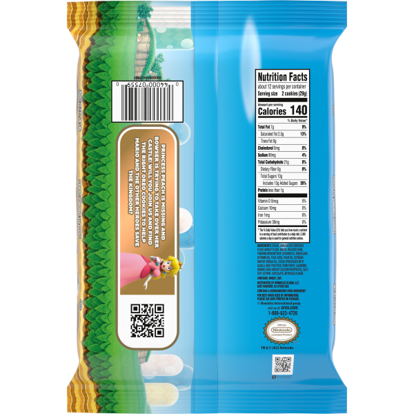 slide 9 of 16, Oreo Super Mario™ OREO Chocolate Sandwich Cookies, Limited Edition, 12.2 oz, 0.76 lb