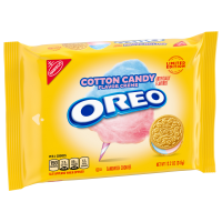 slide 3 of 4, OREO Cotton Candy Sandwich Cookies, Limited Edition, 12.2 oz, 12.2 oz