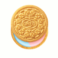 slide 2 of 4, OREO Cotton Candy Sandwich Cookies, Limited Edition, 12.2 oz, 12.2 oz