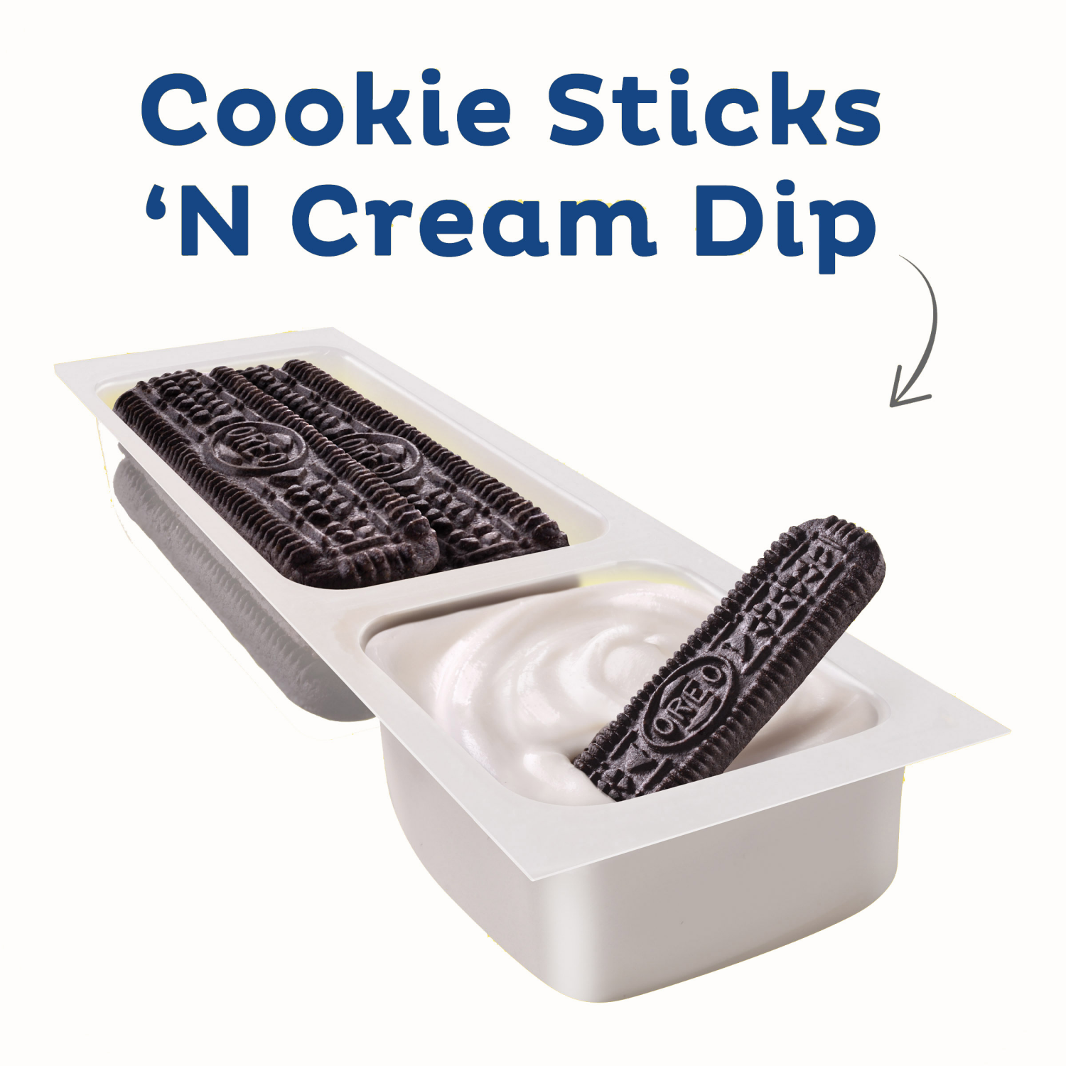 slide 6 of 8, Oreo Handi-Snacks OREO Cookie Sticks 'N Creme Dip Snack Packs, 10 Snack Packs, 10 ct