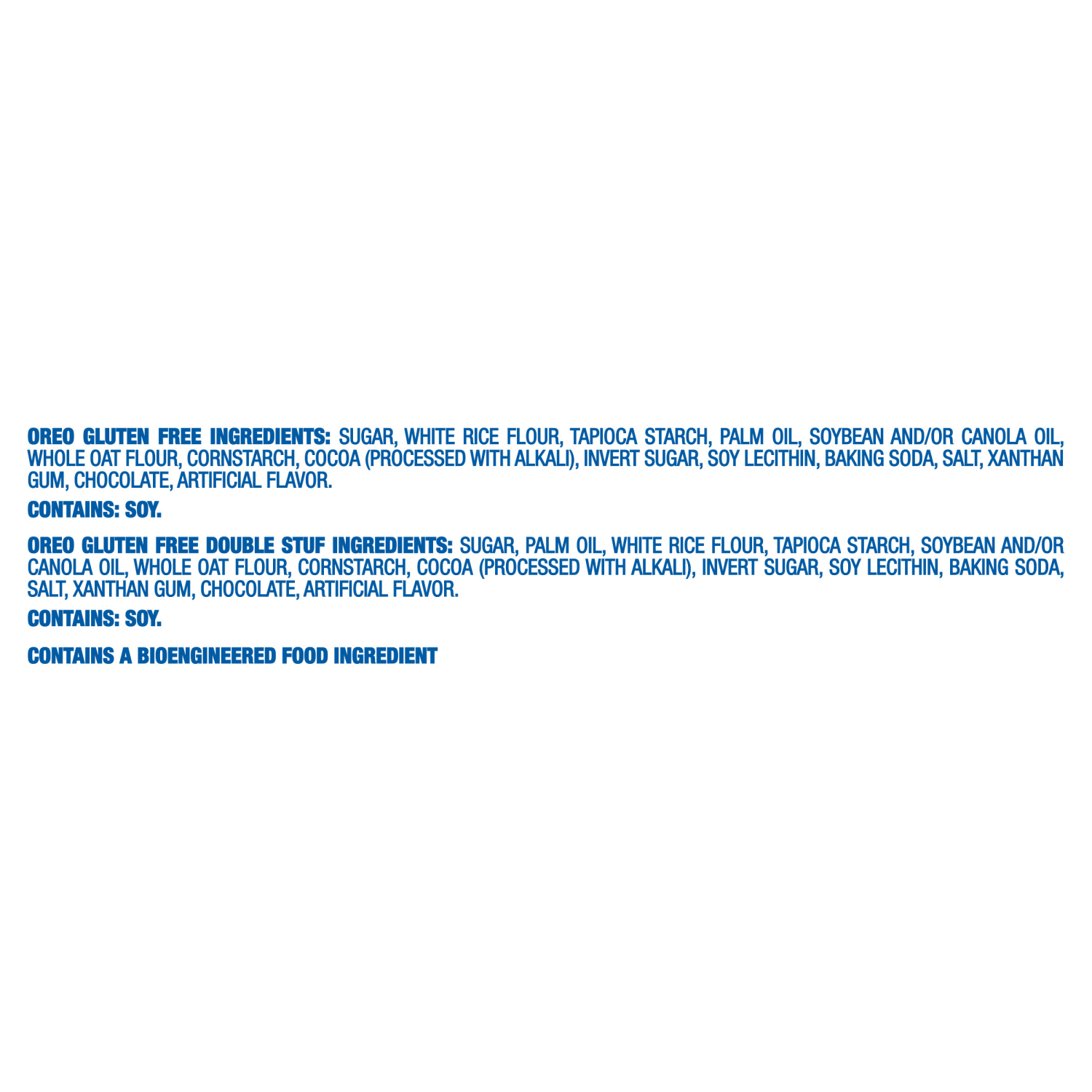 slide 3 of 8, OREO Gluten Free Original & Double Stuf Chocolate Sandwich Cookies Variety Pack, Gluten Free Cookies, 20 Snack Packs (2 Cookies per Pack), 18 oz