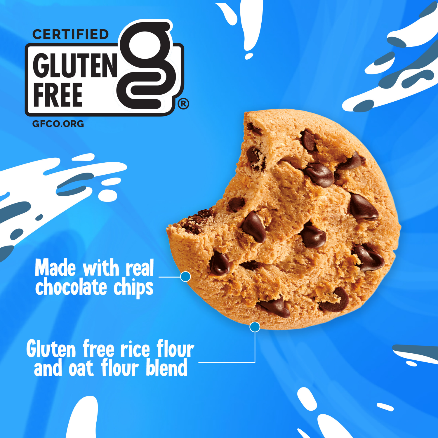 slide 4 of 8, CHIPS AHOY! Original Crunchy Gluten Free Chocolate Chip Cookies, 9.31 oz, 9.31 oz