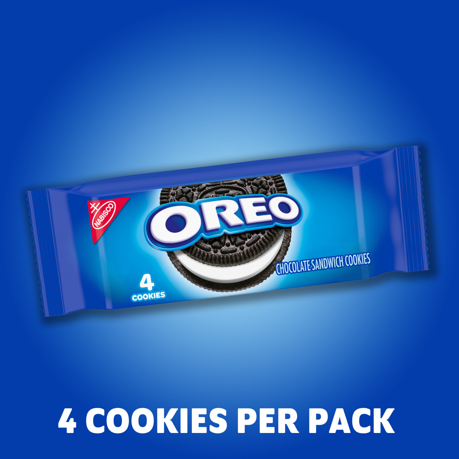 slide 2 of 5, OREO Chocolate Sandwich Cookies, 10 Snack Packs (4 Cookies Per Pack), 10 ct