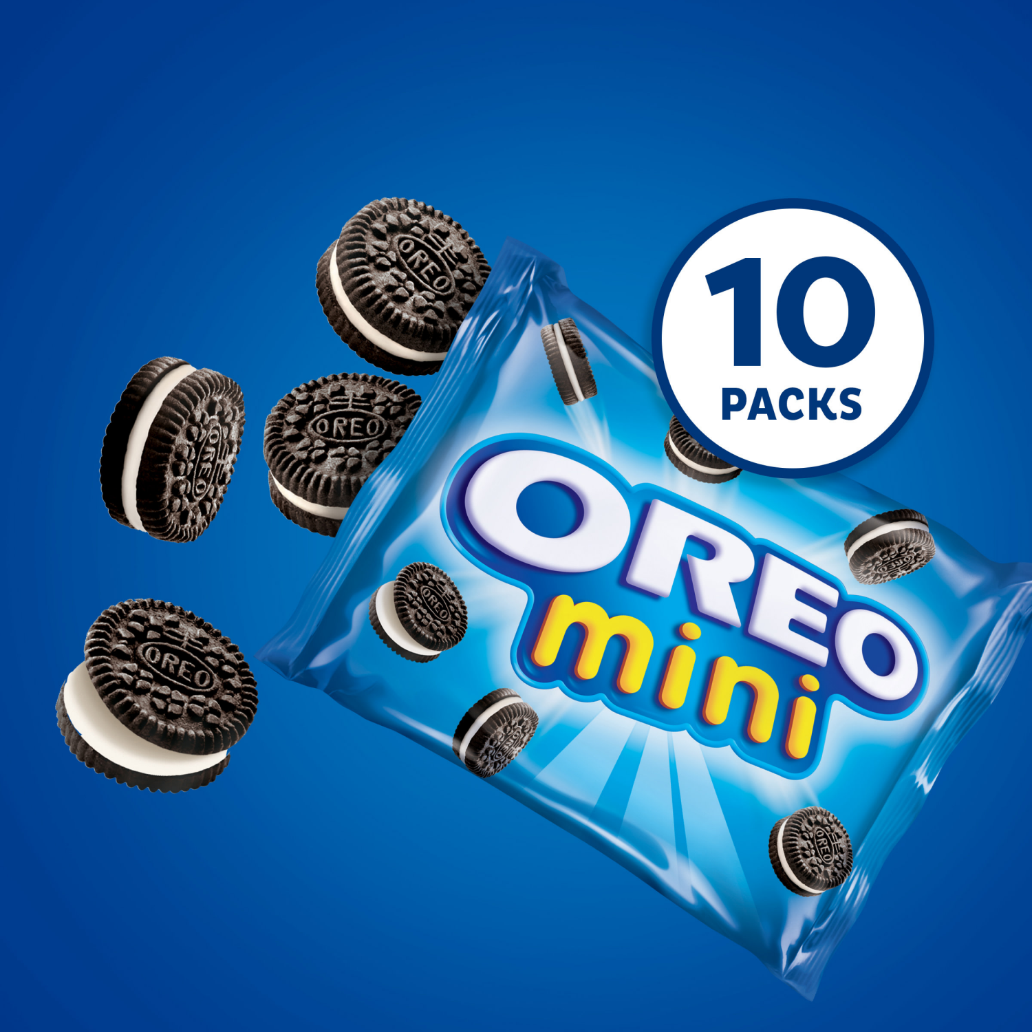 slide 4 of 8, Oreo Mini Oreos Single Serve, 10 oz