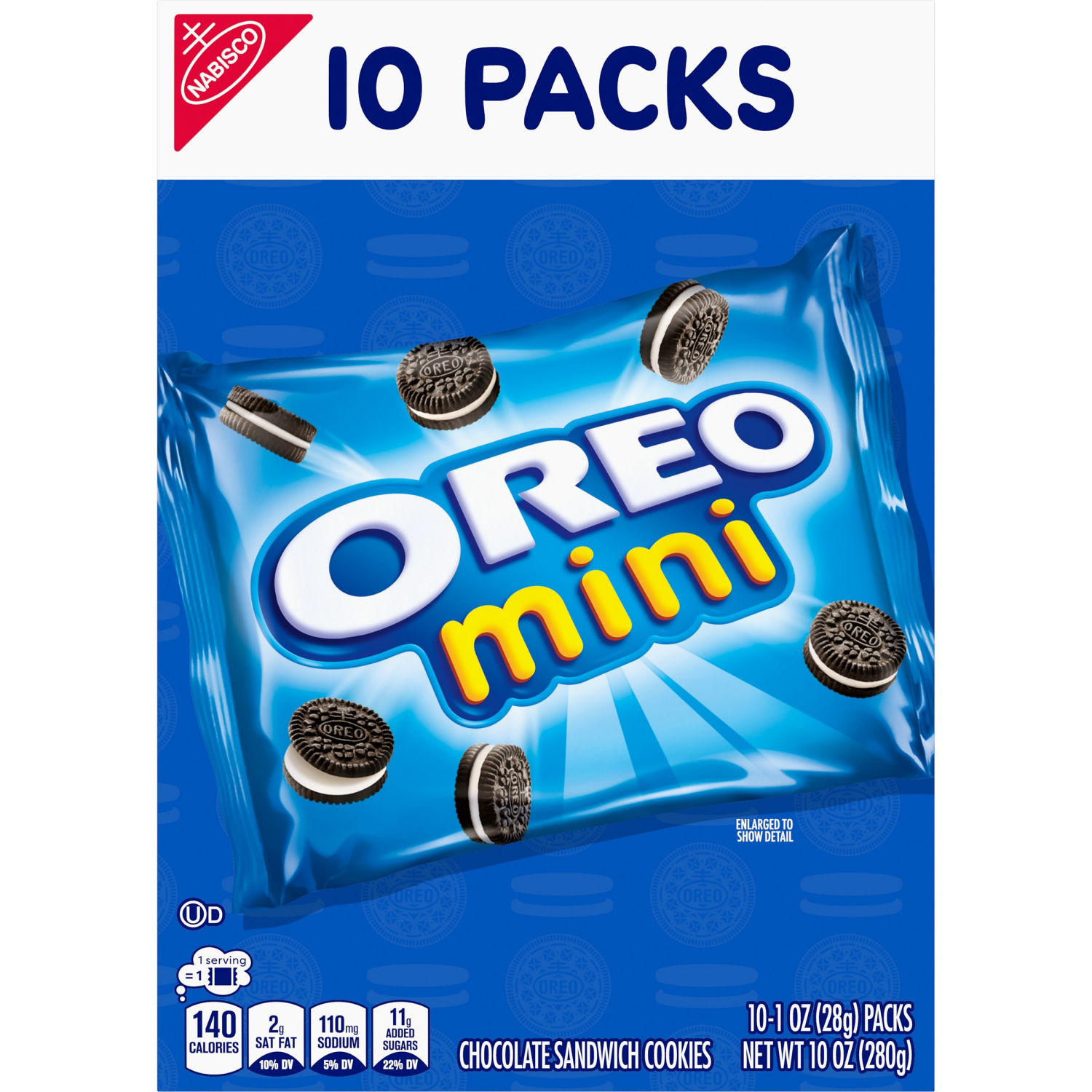 slide 8 of 8, Oreo Mini Oreos Single Serve, 10 oz