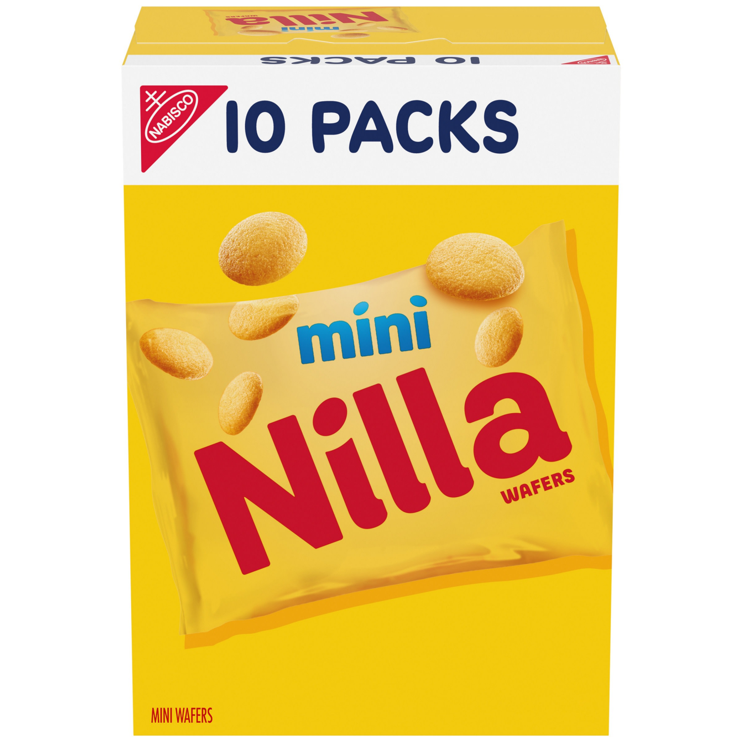slide 1 of 8, Mini nilla wafers single serve, 10 ct