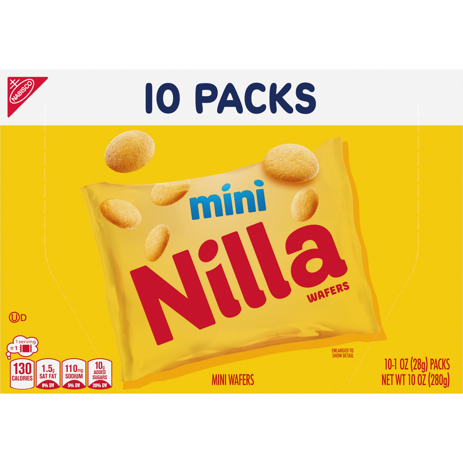 slide 8 of 8, Mini nilla wafers single serve, 10 ct