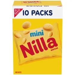 Mini nilla wafers single serve