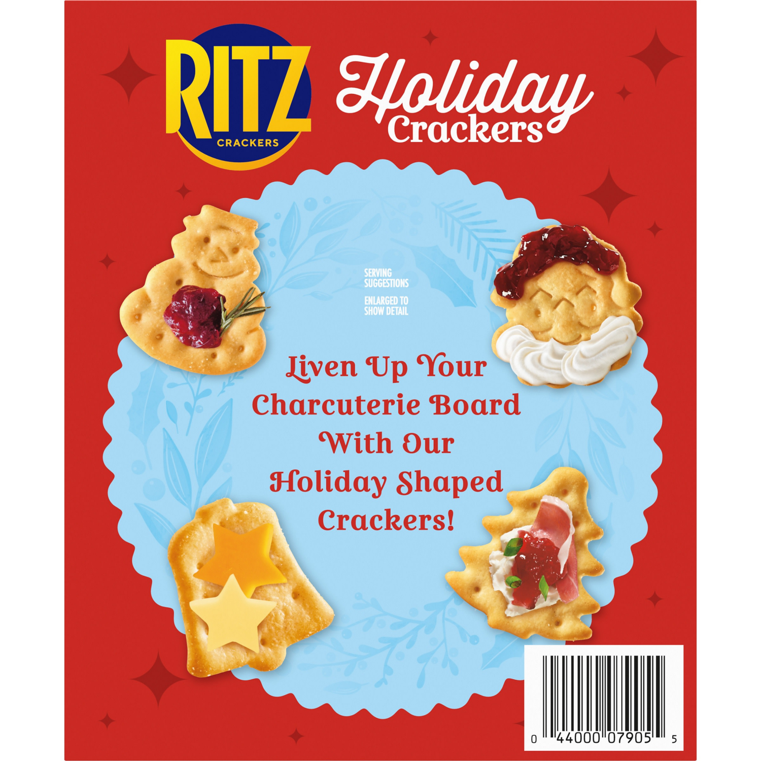 slide 8 of 8, RITZ Holiday Crackers, Snacks for Kids and Adults, Party Snacks, Limited Edition, 12.3 oz, 12.03 oz