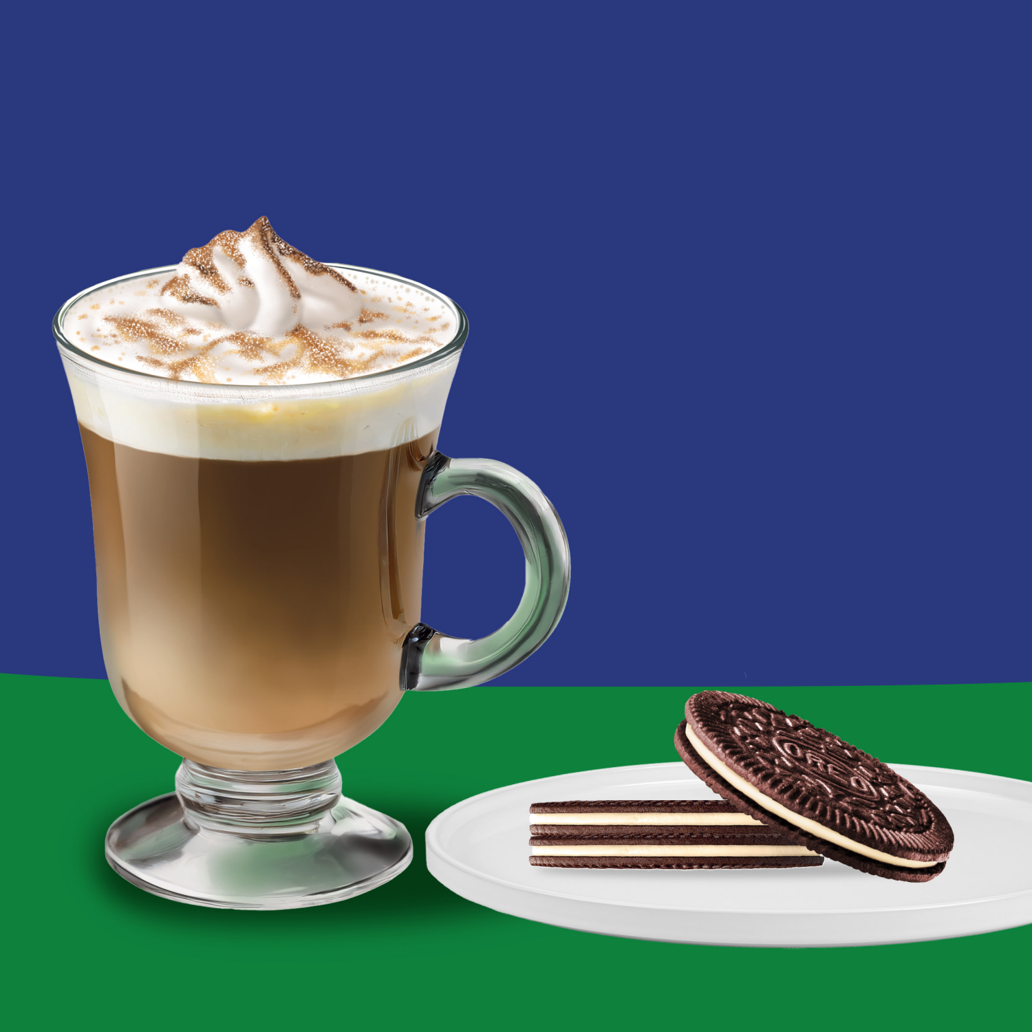 slide 3 of 7, Oreo Irish Creme Family Size Cookies, 11.78 oz