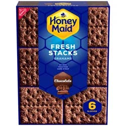 Nabisco Honey Maid Grahams Chocolate Fresh Stacks