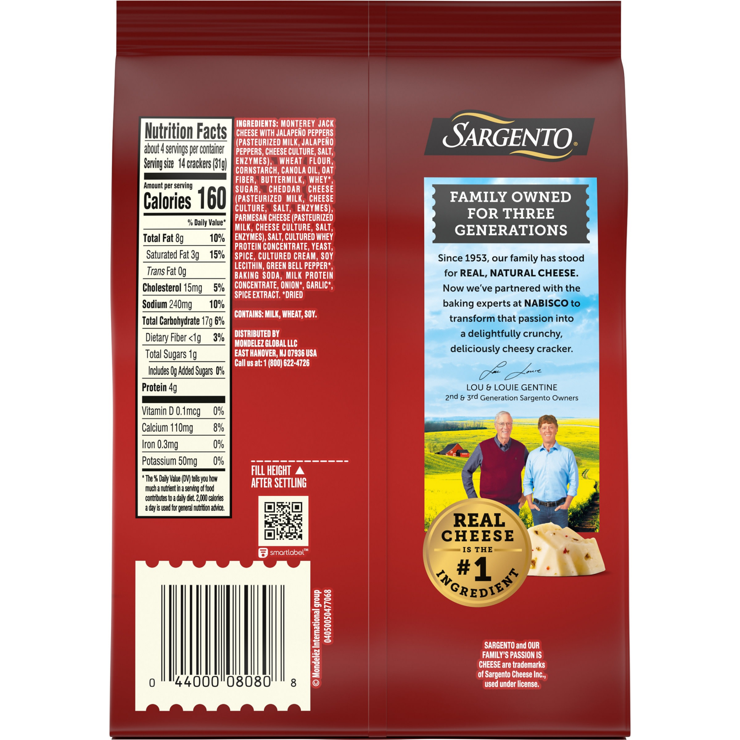 slide 8 of 8, Srgnto Chs Bakes Ppr Jack, 4 oz