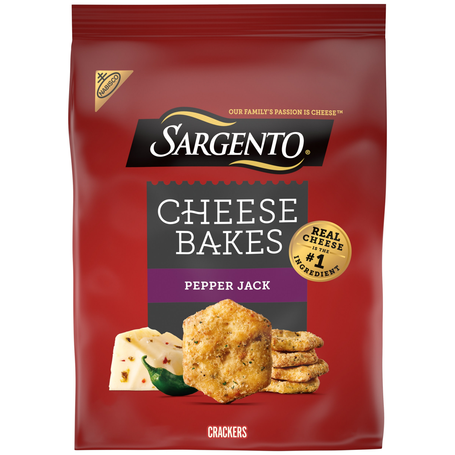 slide 1 of 8, Srgnto Chs Bakes Ppr Jack, 4 oz