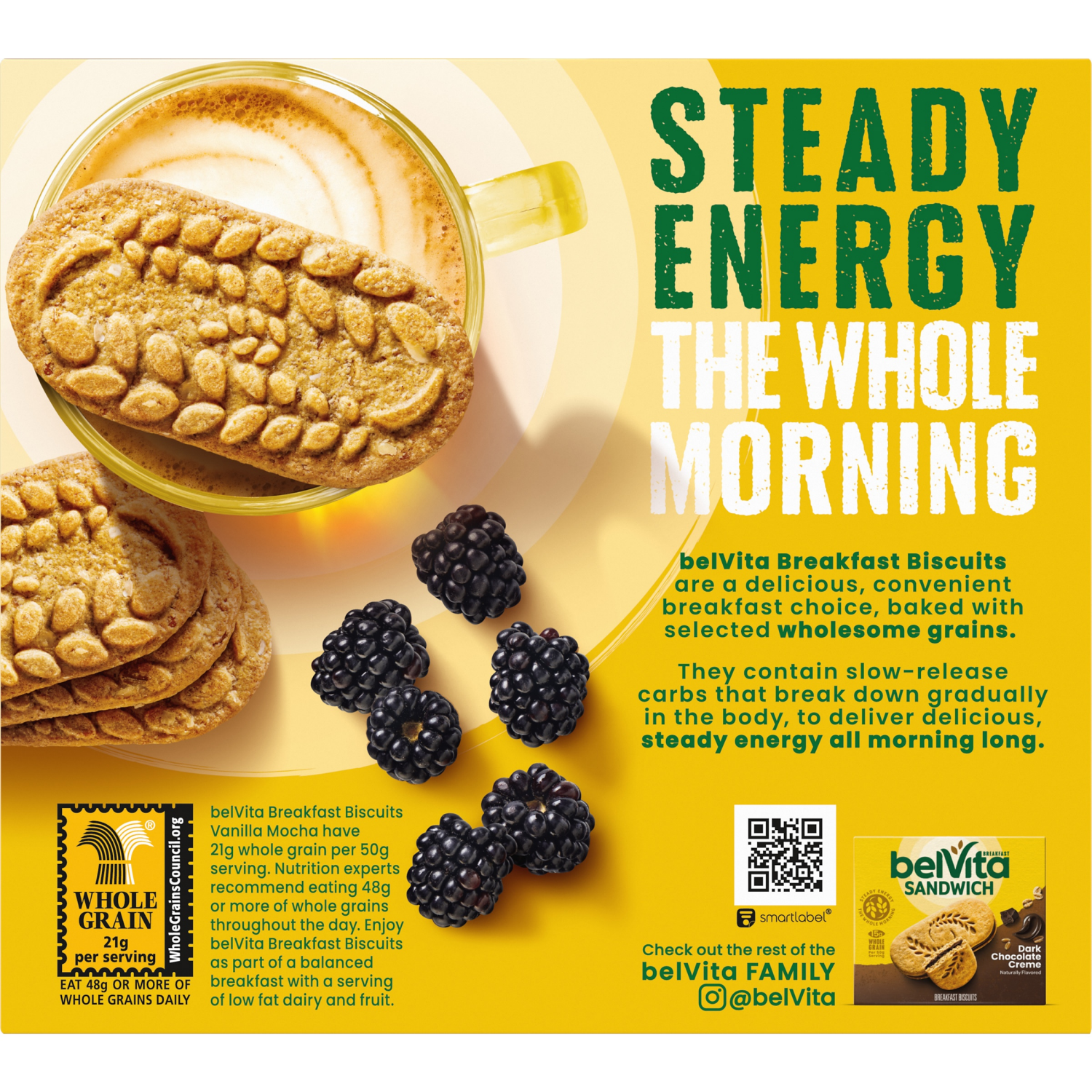 slide 2 of 5, Belvita Breakfast Biscuits Vanilla Mocha 8.8 Oz, 8.8 oz