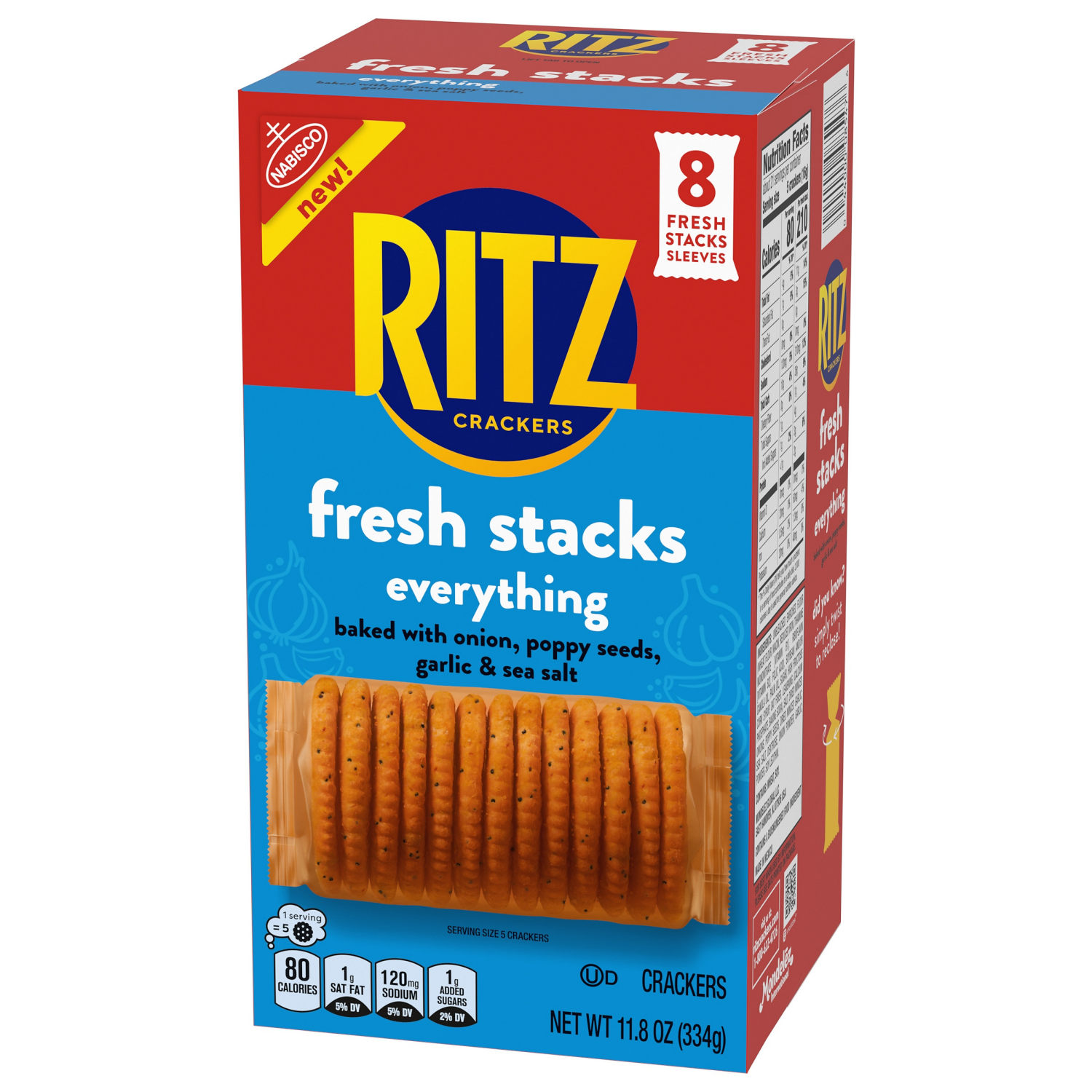 slide 7 of 8, Nabisco Fresh Stacks Crackers, 11.8 oz