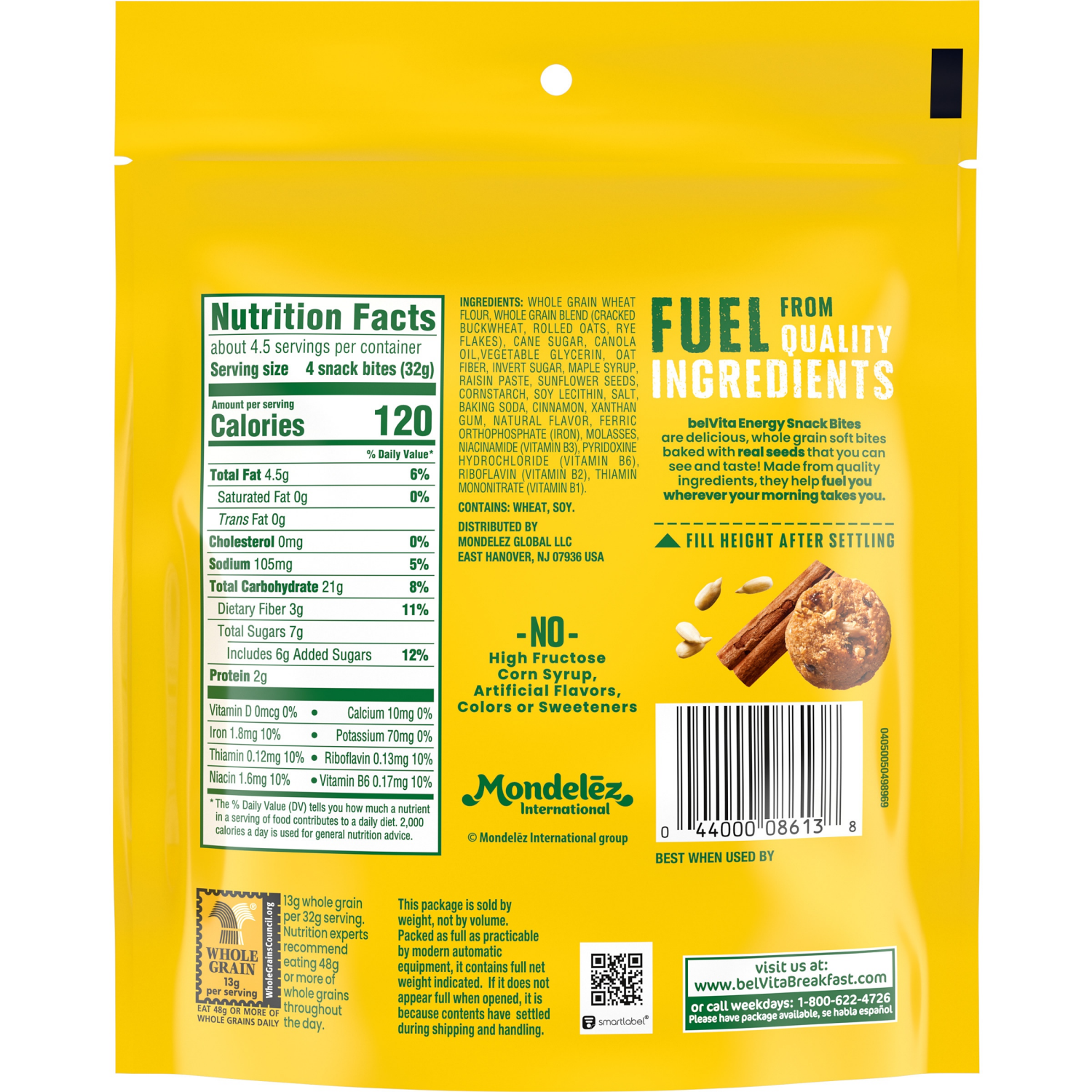 slide 2 of 4, Belvita Energy Snack Maple Cinnamon 5 Oz, 5 oz