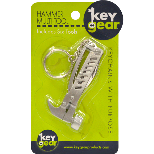 slide 1 of 1, KeyGear Hammer Multi Tool, 50-KEY0046-02, 1 ct