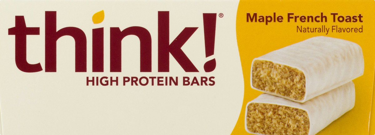 slide 11 of 13, think! Maple French Toast High Protein Bars 10 ea, 10 ct