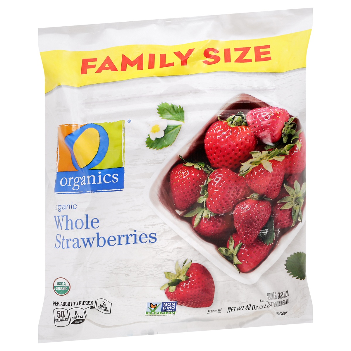 slide 2 of 9, O Orgnc Strawberries Family Pack, 