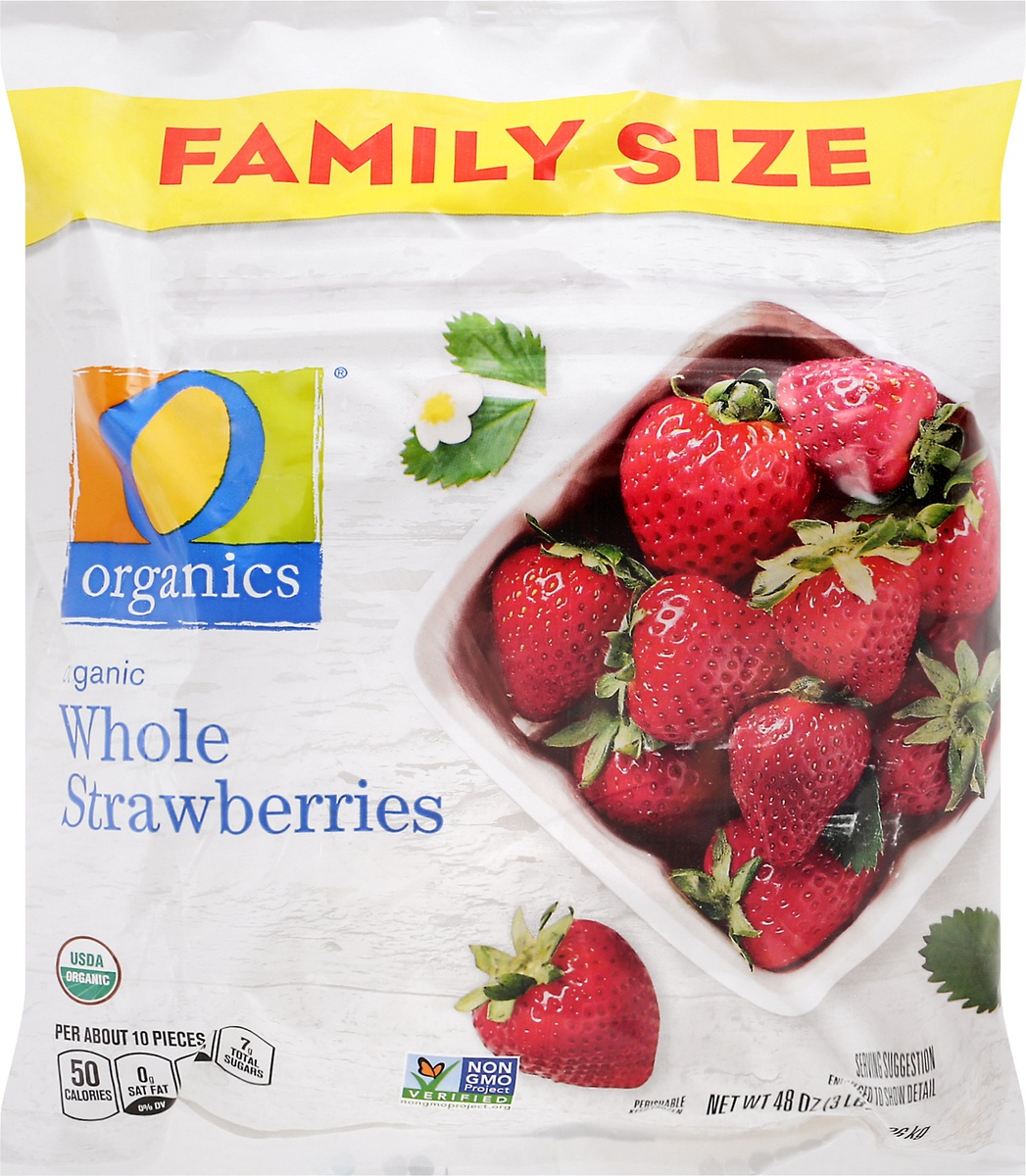 slide 6 of 9, O Orgnc Strawberries Family Pack, 