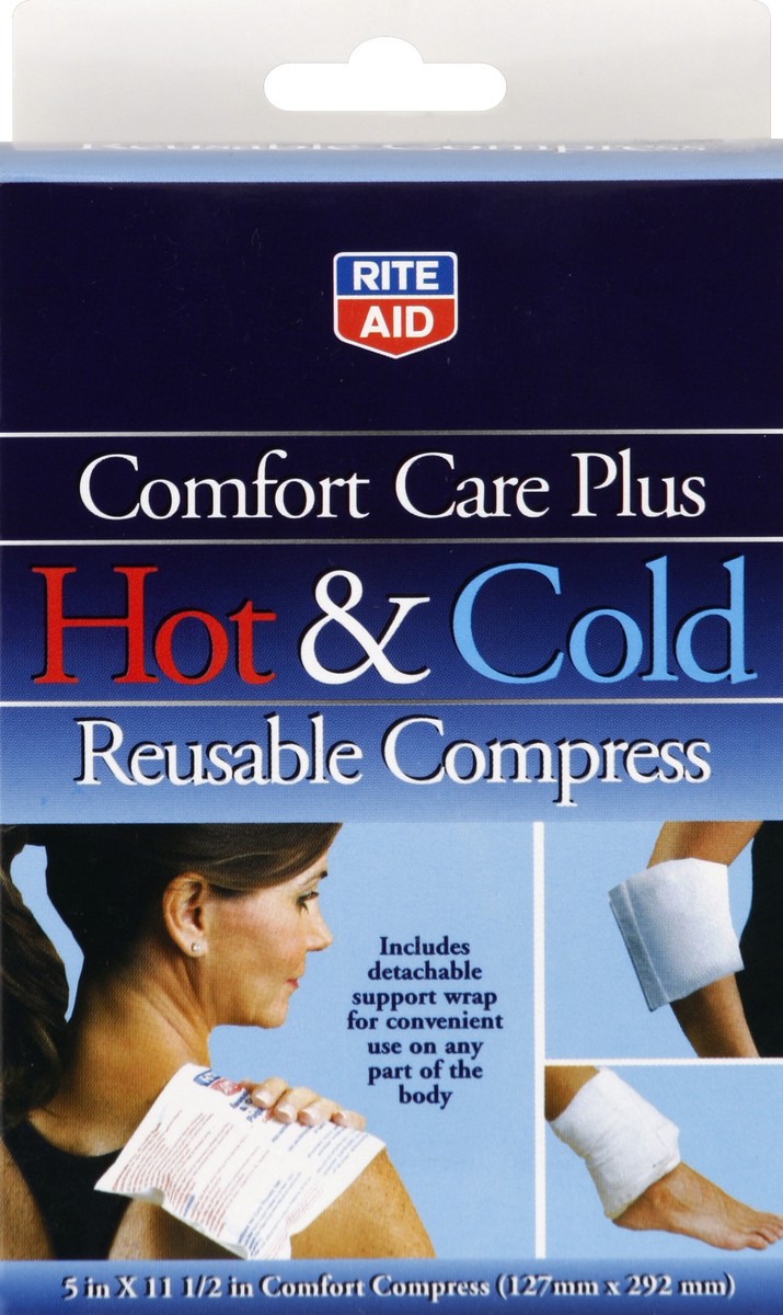 slide 4 of 5, Rite Aid Ra Comp Hot-Cold Compress, 1 ct