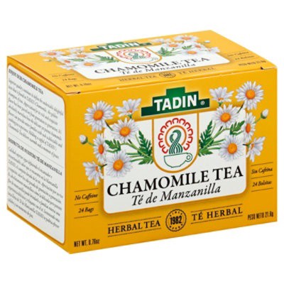 slide 1 of 7, Tadin Chamomile Herbal Dietary Supplement Tea Bags - 24 ct, 24 ct