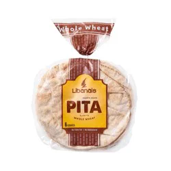 Libanais Whole Wheat Pita, Large