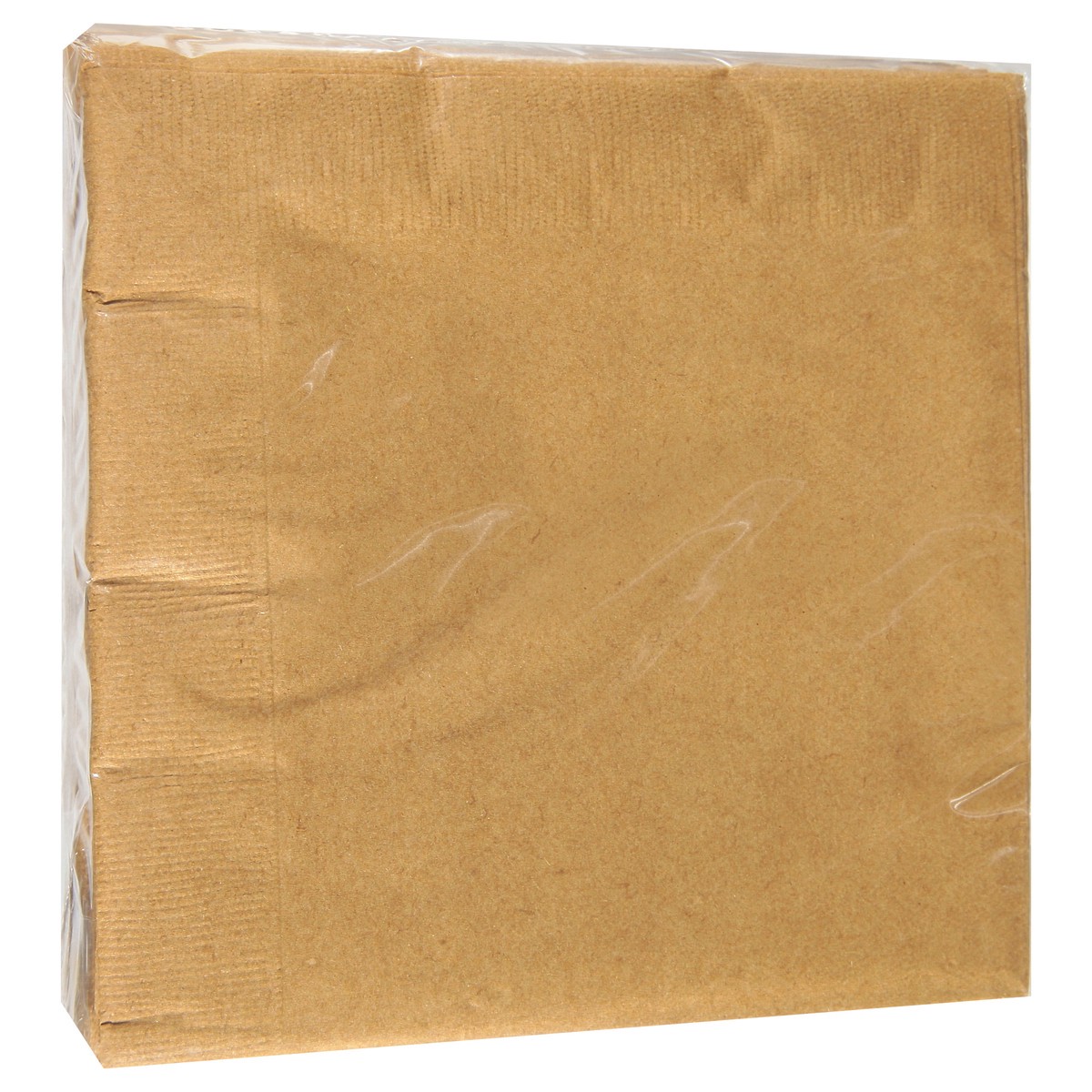 slide 9 of 11, Touch of Color Glittering Gold Napkins 50 ea, 50 ct