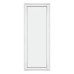 MCS Leaner Mirror, White, 27 in x 70 in