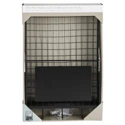 Mcs Wire Mail Holder Black 10.5X16
