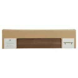 Mcs Wood Shelf With Metal Brackets 23In