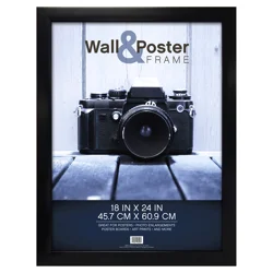 Mcs Gallery Poster Frame - Black - 18" X 24"