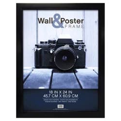 Mcs Gallery Poster Frame - Black - 18" X 24"