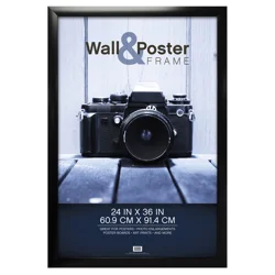 Mcs Gallery Poster Frame - Black - 24" X 36"