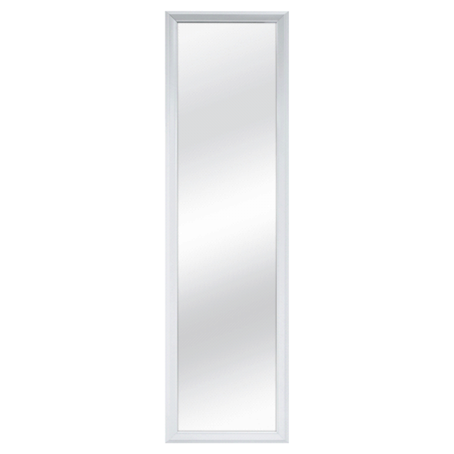 slide 1 of 1, Mcs Over The Door Mirror - White - 14" X 50", 1 ct