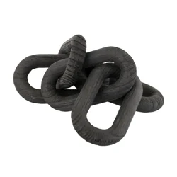 MCS Wood Chain Links Black