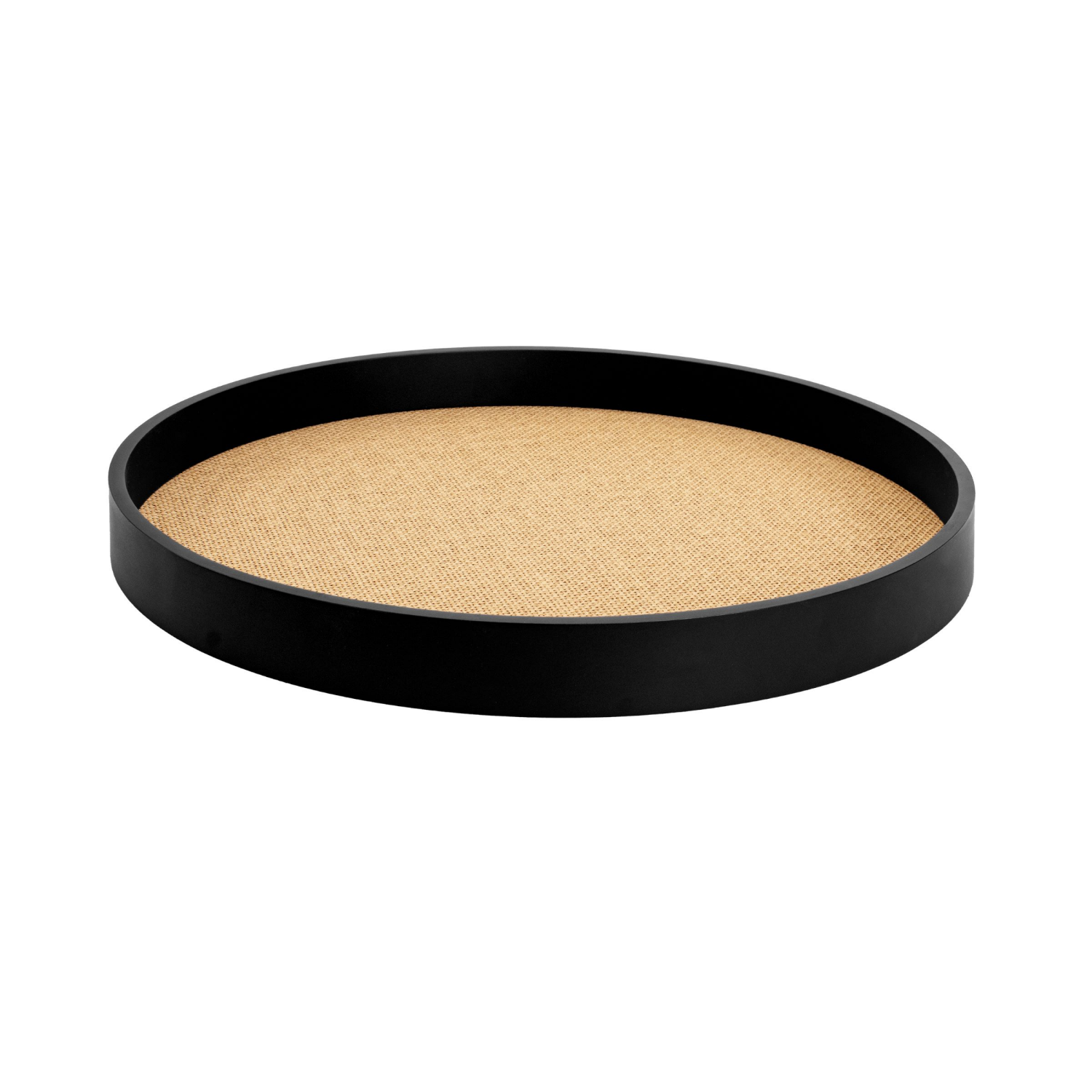 slide 1 of 1, MCS Woven Round Tray 16 in, 1 ct