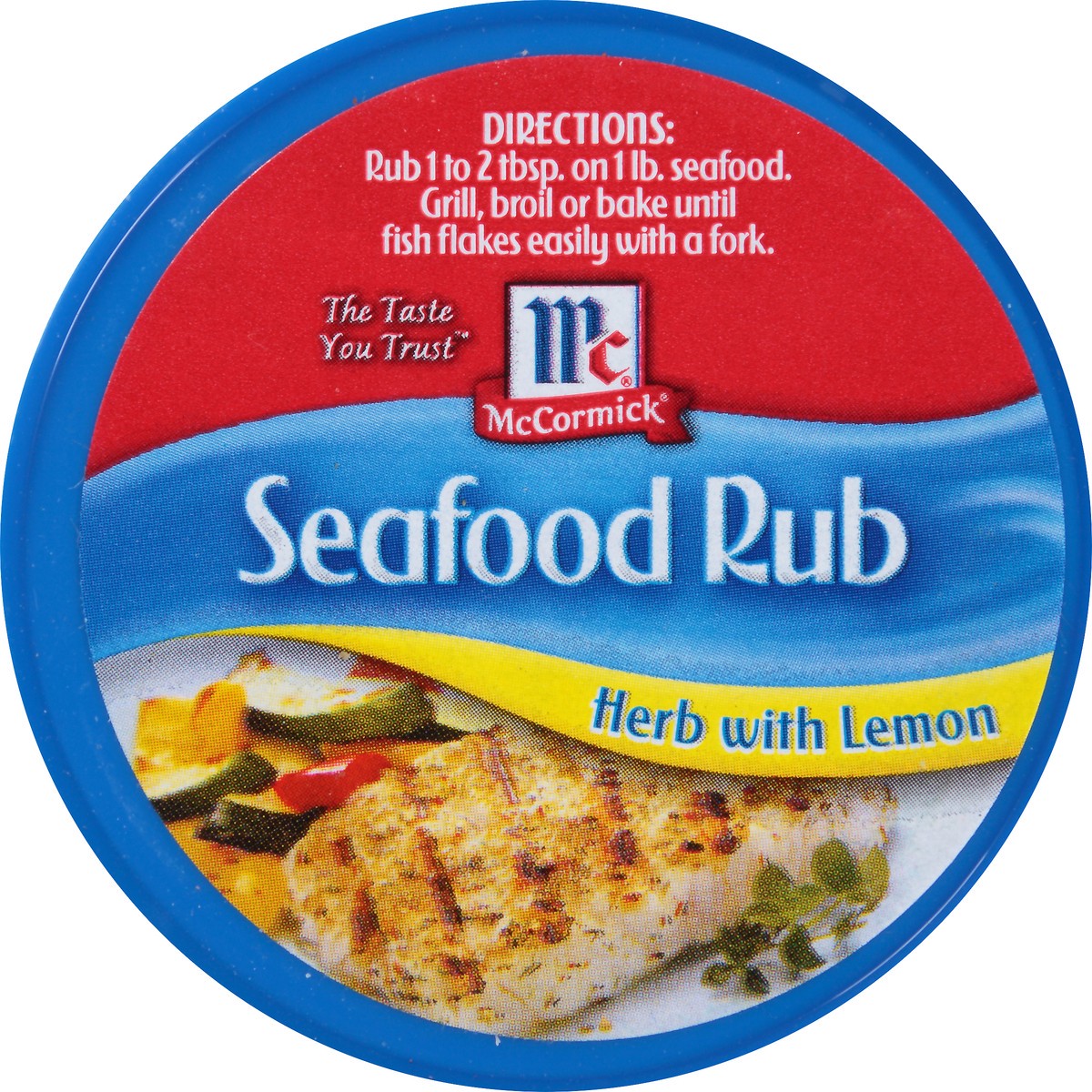 slide 4 of 8, McCormick Golden Dipt Herb With Lemon Seafood Rub, 4.2 oz