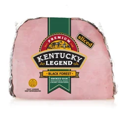 Kentucky Legend Black Forest Fully Cooked Sliced Quarter Ham