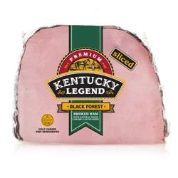 Kentucky Legend Black Forest Fully Cooked Sliced Quarter Ham