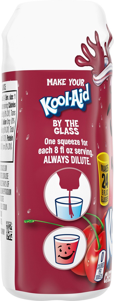 slide 5 of 9, Kool-Aid Liquid Cherry Artificially Flavored Soft Drink Mix, 1.62 fl oz Bottle, 1.62 fl oz