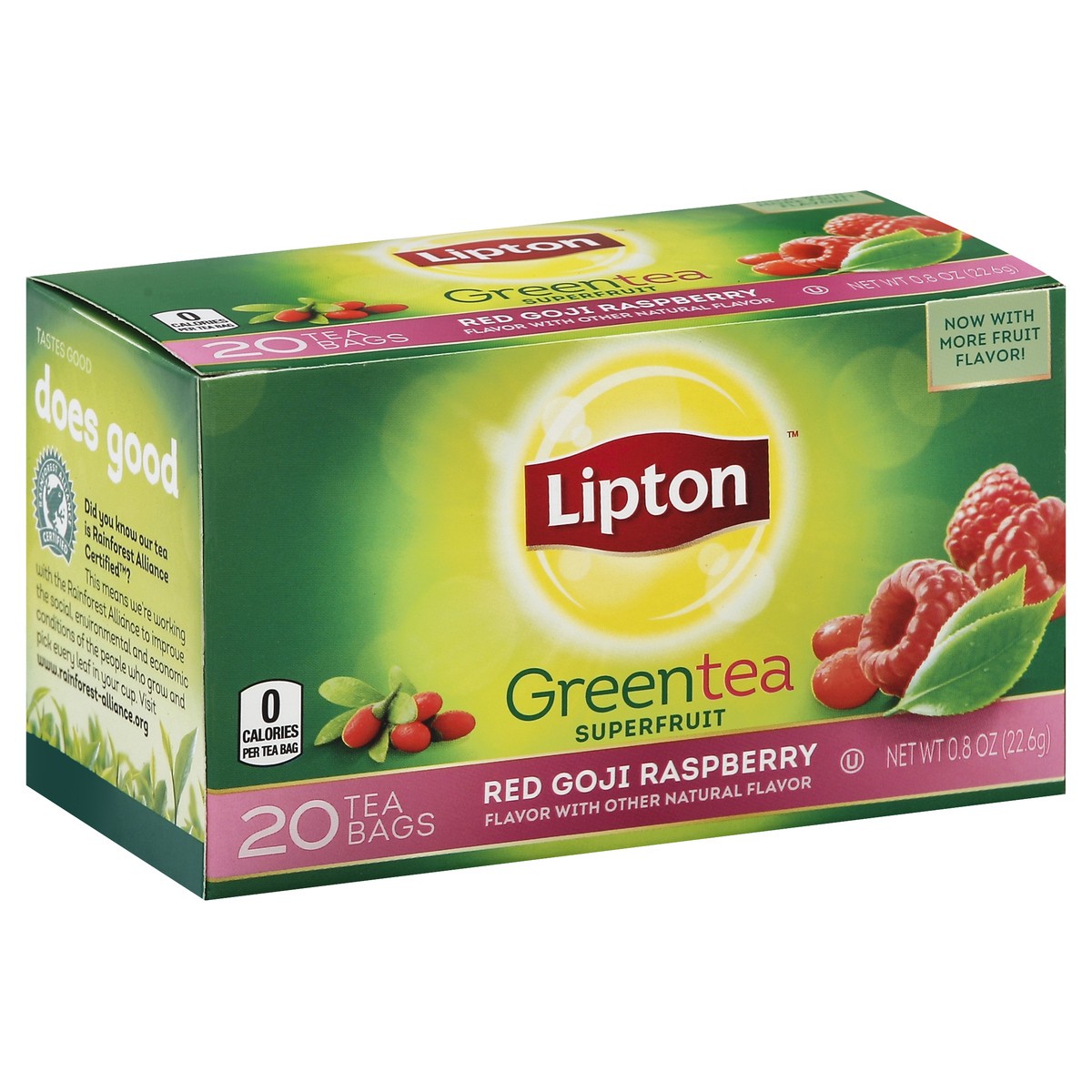 slide 3 of 5, Lipton Green Tea 20 ea, 20 ct