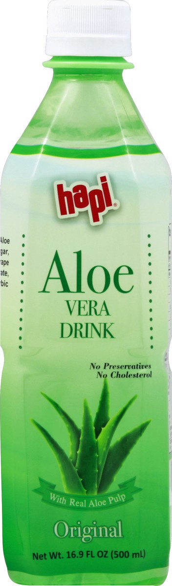 slide 1 of 5, Hapi Aloe Vera Drink 16.9 oz, 16.9 oz