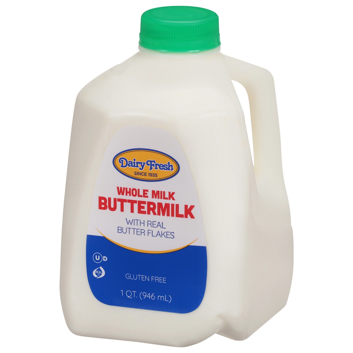 slide 5 of 9, Dairy Fresh Buttermilk W/ Flakes, 32 oz
