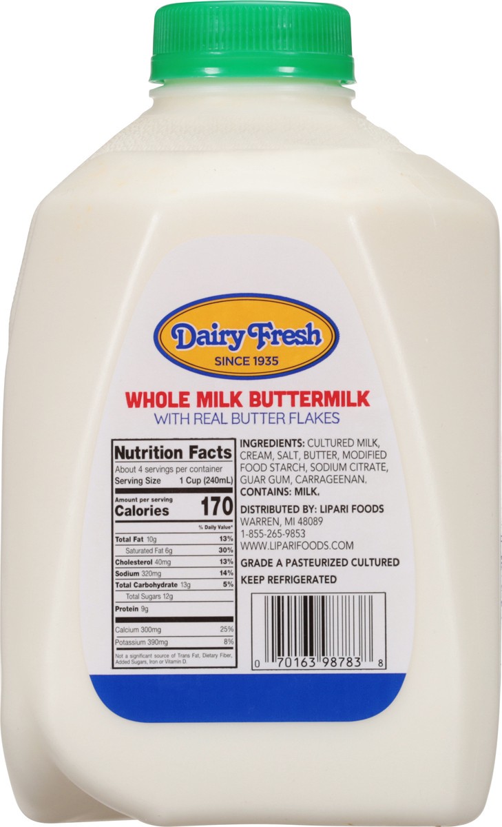 slide 7 of 9, Dairy Fresh Buttermilk W/ Flakes, 32 oz