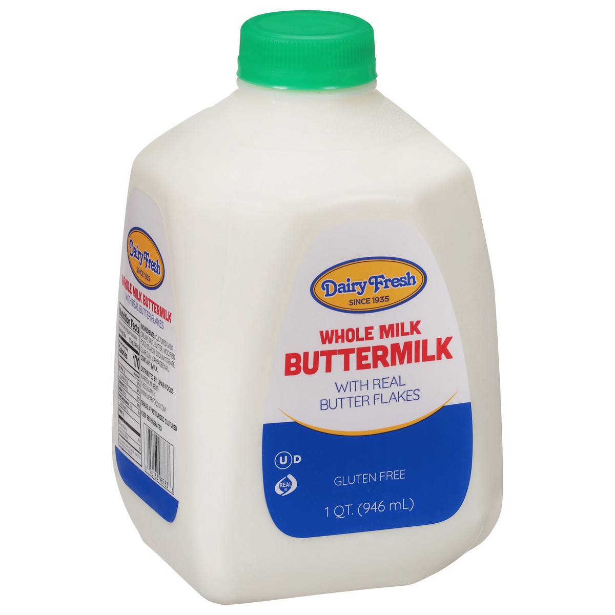 slide 1 of 9, Dairy Fresh Buttermilk W/ Flakes, 32 oz