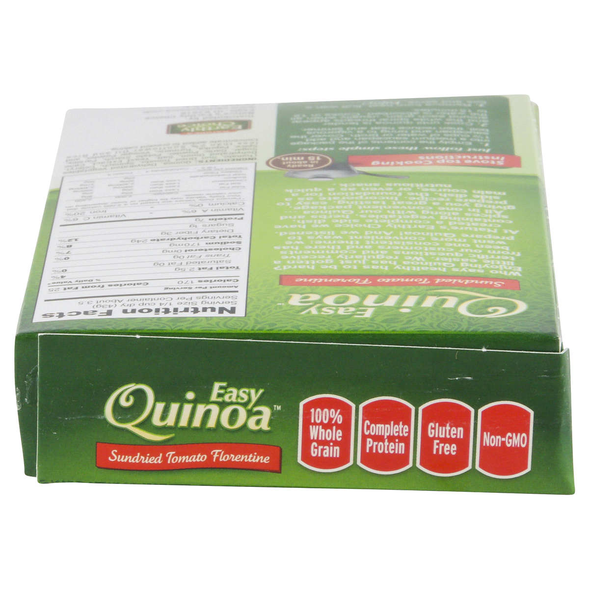 slide 4 of 6, Nature's Earthly Choice Tomato Florentine Quinoa, 4.8 oz
