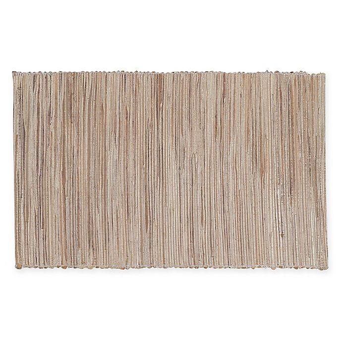 slide 1 of 3, Saro Lifestyle Melaya Placemats - Natural, 4 ct