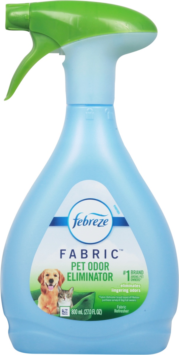slide 8 of 10, Febreze Fabric Pet Odor Eliminator Fabric Refresheroz, 27 fl oz